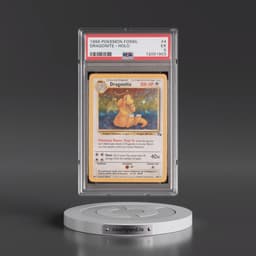1999 Pokémon Fossil #4 Dragonite - Holo (PSA 5 EX)