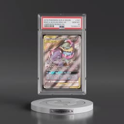 2019 Pokémon Sun & Moon Unbroken Bonds #197 Muk & Alolan Muk GX - Holo Full Art (PSA 10 GEM MINT)