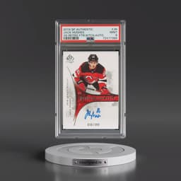 2019 SP Authentic 2009-10 Retro Future Watch Autographs #JH Jack Hughes (PSA 9 MINT)