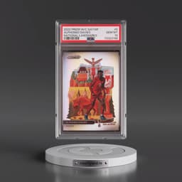2022 Panini Prizm World Cup Qatar National Landmarks #5 Alphonso Davies (PSA 10 GEM MINT)