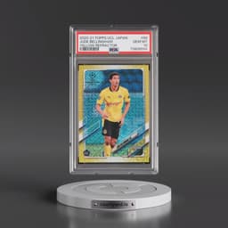 2020 Topps UEFA Champions League Japan Edition #68 Jude Bellingham - Yellow Refractor (PSA 10 GEM MINT)