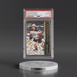 2021-2022 Upper Deck #232 Trevor Zegras - Speckled Rainbow Foil (PSA 10 GEM MINT)