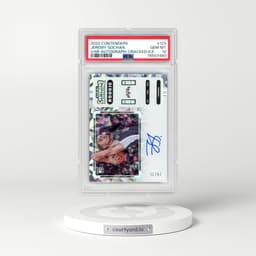 2022 Panini Contenders #123 Jeremy Sochan - Variation-Autograph-Cracked Ice (PSA 10 GEM MINT)