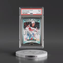 2019 O-Pee-Chee Platinum Rookie Autos #R-JH Jack Hughes (PSA 9 MINT)