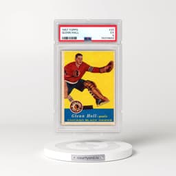 1957 Topps #20 Glenn Hall (PSA 5 EX)