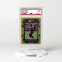 2022 Panini Prizm #306 Sam Howell - Gold Prizm (PSA 8 NM-MT)