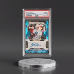 2021 Panini Prizm Sensational Signatures #SSJH Justin Herbert - Blue Ice (PSA 10 GEM MINT)