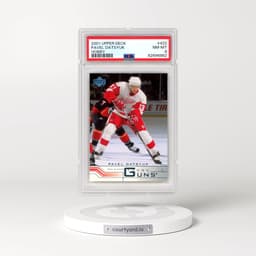 2001 Upper Deck #422 Pavel Datsyuk - Hobby (PSA 8 NM-MT)