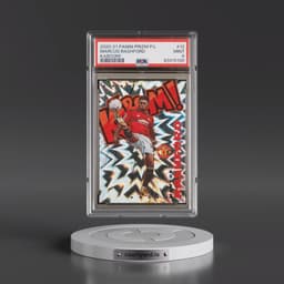 2020 Panini Prizm Premier League Kaboom! #12 Marcus Rashford (PSA 9 MINT)