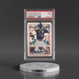2020 Bowman Draft #BD72 Pete Crow-Armstrong - Chrome-Refractor (PSA 9 MINT)