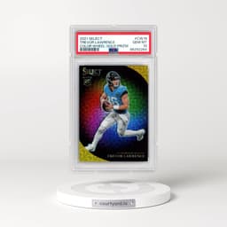 2021 Panini Select Color Wheel #CW16 Trevor Lawrence - Gold Prizm (PSA 10 GEM MINT)