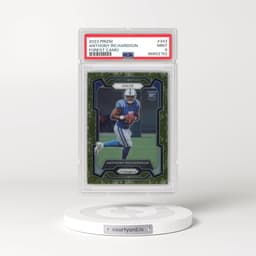 2023 Panini Prizm #343 Anthony Richardson - Forest Camo (PSA 9 MINT)