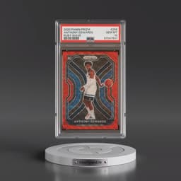 2020 Panini Prizm #258 Anthony Edwards - Ruby Wave (PSA 10 GEM MINT)