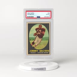1958 Topps #62 Jim Brown (PSA 4 VG-EX)