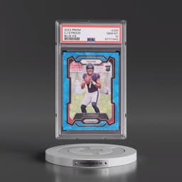 2023 Panini Prizm #339 CJ Stroud - Blue Ice (PSA 10 GEM MINT)