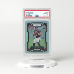 2023 Panini Prizm #339 CJ Stroud - Silver Prizm (PSA 10 GEM MINT)