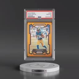 2023 Panini Prizm #357 Puka Nacua - Orange Prizm (PSA 10 GEM MINT)