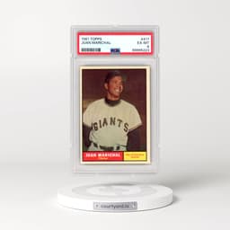 1961 Topps #417 Juan Marichal (PSA 6 EX-MT)