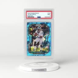 2020 Panini Prizm #343 Jalen Hurts - Blue Ice (PSA 9 MINT)