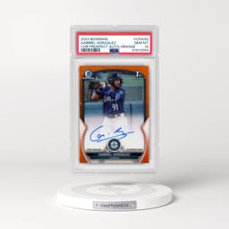2023 Bowman Chrome Prospect Autographs #CPAGG Gabriel Gonzalez - Orange (PSA 10 GEM MINT)