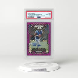 2023 Panini Prizm #343 Anthony Richardson - Autograph-Purple Power (PSA 10 GEM MINT)