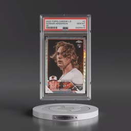 2023 Topps Chrome Logofractor Edition #2 Gunnar Henderson - SP (PSA 10 GEM MINT)