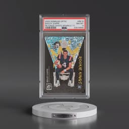 2022 Panini Donruss Optic Rookie Kings #RK19 Bailey Zappe - White Sparkle 1/1 (PSA 8 NM-MT)
