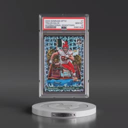 2023 Panini Donruss Optic International Downtown #7 Travis Kelce (PSA 10 GEM MINT)