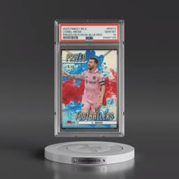 2023 Topps Finest MLS Prized Footballers Fusion #PFF17 Lionel Messi - Blue/Red (PSA 10 GEM MINT)