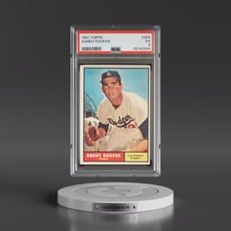 1961 Topps #344 Sandy Koufax (PSA 5 EX)