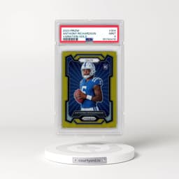 2023 Panini Prizm #304 Anthony Richardson - Variation-Gold (PSA 9 MINT)