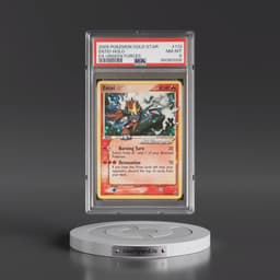 2005 Pokémon EX Unseen Forces #113 Entei - Holo Gold Star (PSA 8 NM-MT)
