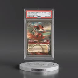 2024 Disney Lorcana EN D23-D23 Expo Promo #01 Mickey Mouse - Brave Little Tailor - D23 Collection (PSA 9 MINT)