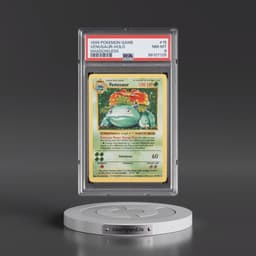 1999 Pokémon Game #15 Venusaur - Holo Shadowless (PSA 8 NM-MT)