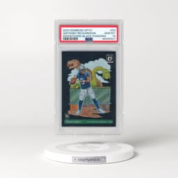 2023 Panini Donruss Optic Downtown! #D3 Anthony Richardson - Black Pandora (PSA 10 GEM MINT)