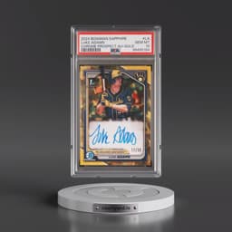 2024 Bowman Sapphire Edition Chrome Prospects Sapphire Autographs #LA Luke Adams - Gold (PSA 10 GEM MINT)