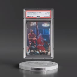 1998 Topps Gold Label #GL1 Michael Jordan (PSA 8 NM-MT)