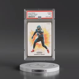 2023 Panini Prizm Color Blast #CB16 Derrick Henry (PSA 9 MINT)