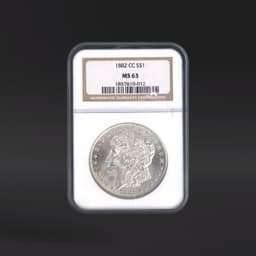 1882-CC One Dollar NGC MS63