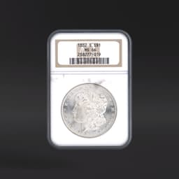 1882-S One Dollar NGC MS66
