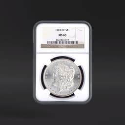 1883-CC One Dollar NGC MS63