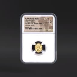 c.5th Century BC ACHAEMENID EMPIRE AV Daric rv incuse punch NGC VF