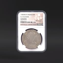 1783MO FF MEXICO 8R EL CAZADOR NGC GENUINE