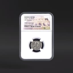 Galba, AD 68-69 ROMAN EMPIRE AR Denarius SPQR Collection NGC VG