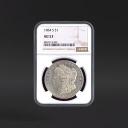 1884-S One Dollar NGC AU53