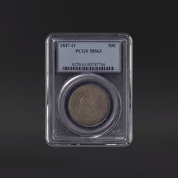 1847-O 50 Cents PCGS MS63