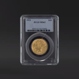 1932 $10 Gold PCGS MS63