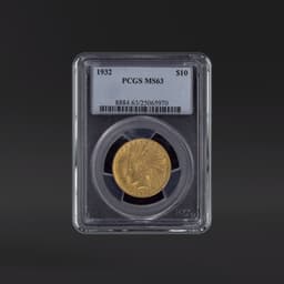 1932 $10 Gold PCGS MS63