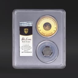 1821 10C Large Date S.S. Central America #2 (with Pinch) PCGS AG03