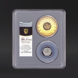 1852 10C S.S. Central America #2 (with Pinch) PCGS AU50
